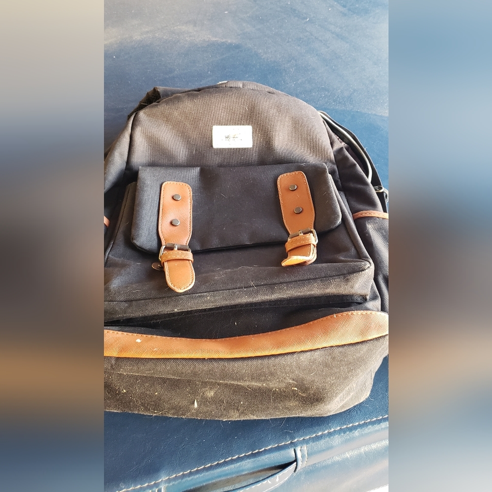 Black backpack